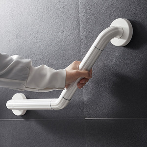 Yu Liang <b>Grab</b> <b>Bar</b> 135 Degree Wall Mounted Stainless Steel Anti Slip For Elderly Bathroom Toilet Support - Product Image 1