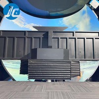 Cinéma VR 7D, Théâtre Volant, Simulateur de Mouvement, Machine de Jeu pour Parc d'Attractions Intérieur
