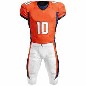 Uniformes de Fútbol Americano Personalizados para Adultos, Talla Grande, Cortos, Transpirables, con Logotipo Frontal, OEM - Product Image 1