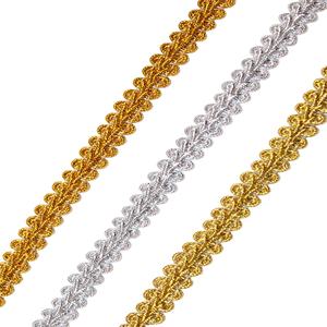 Grosir Pita Jaring Besi Emas Pita Renda Bordir - Product Image 1