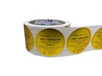 Etiqueta Adhesiva Cosmética de PET Resistente a los Rayos UV, Sensible al Calor, Impermeable y Resistente al Aceite, Impresión Personalizada Rápida, Precio de Fábrica