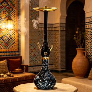 Narguile Árabe de Nuevo Diseño, Portátil, de Resina, Set de Shisha de 73CM, Lujoso Set de Shisha Rusa de Aluminio, Narguile Tipo Bolígrafo, En Stock - Product Image 5