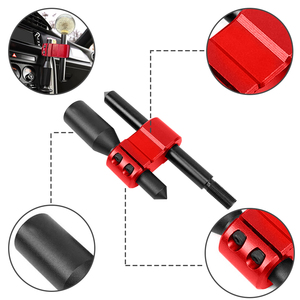High Quality M12 1.25 Automotive Aluminium H-Shifter Lever Extension Adjustable Prolongation Shifter <b>Gear</b> <b>Knob</b> Extender - Product Image 4