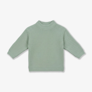 Suéter ecológico unisex para bebés, 100% algodón, ODM y OEM, cuello redondo, tejido por computadora, para niños pequeños, de Vietnam. - Product Image 5