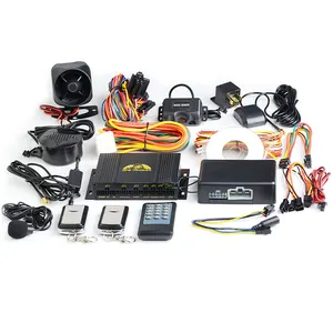 Multifunction car tracker remote control car alarm central locking system car gps tracking device