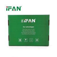 Robinet Mitigeur de Lavabo IFAN en Alliage de Zinc, Finition Argent Poli, pour Eau Froide et Chaude, Vente en Gros Directe Usine