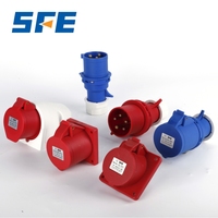 SFE CEE IP67 IP44 Su Geçirmez Toz Geçirmez 220-415V 4H 6H 2P+E 3 pin/4 pin/5 pin Tek Fazlı Endüstriyel Fiş ve Priz