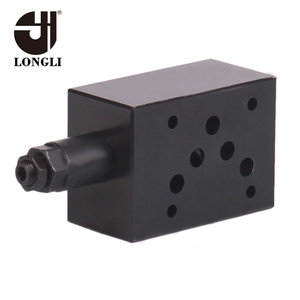 Soupape de décharge hydraulique de type sandwich pilotée ZDB10 en fer - Product Image 6