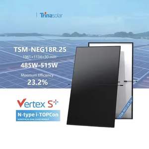 ソーラーパネルTrina工場直販高品質ソーラーパネル頂点S + TSM-NEG18R.25 505W - Product Image 1