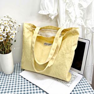 New Arrival Customized Color Customized Pattern <b>Medium</b> Size Large Capacity Eco-Friendly Canvas <b>Tote</b> <b>Bag</b> Shoulder Strap Shopping - Product Image 3