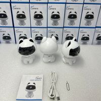 Caméra de sécurité intérieure V380 avec détection PIR de mouvement et humaine Nightshot 1080p Surveillance CCTV WiFi pour les médias MicroSD