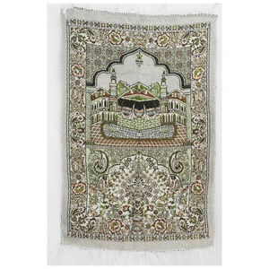 Tapis de prière musulman portable OEM ODM Top Design Tapis en tissu Raschel - Product Image 1