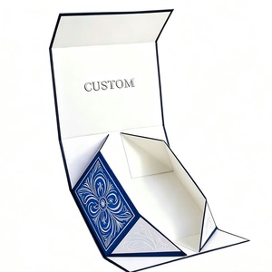 Caja de Lujo con Cierre Magnético, Logotipo Personalizado en Relieve e Impresión UV, Caja de Cartón Resistente para Empaque de Regalos de Boda y Cumpleaños - Product Image 2