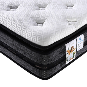 <span class=keywords><strong>Matelas</strong></span> doux moyen avec ressorts ensachés cryptés, bords renforcés, tissu rafraîchissant et base antidérapante - Product Image 2