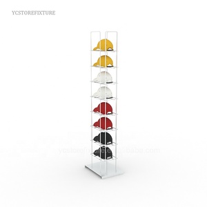 מותאם אישית בייסבול כובע תצוגת מקרה/מתכת חוט כובע תצוגת מדף - Product Image 4