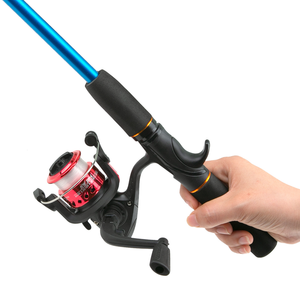 Set Canna da Pesca Telescopica Mini e Mulinello per Principianti - Attrezzatura Completa con Esche, Ami e Borsa per Fiumi e Laghi - Product Image 6