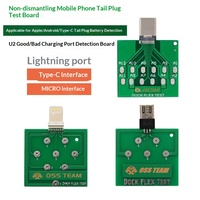 Placa de Prueba sin Desmontaje para Android Modelo 102016, Prueba de Conector de Batería U2, Bueno/Mal, Varias Especificaciones