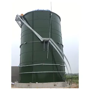water purifying tank homogenization tank glass fused to steel tank