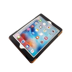 Étui pour tablette en PU noir de style professionnel, vente en gros d'usine, avec poche pour documents, pour <span class=keywords><strong>iPad</strong></span> Air / <span class=keywords><strong>iPad</strong></span> Air 2 / <span class=keywords><strong>iPad</strong></span> <span class=keywords><strong>9</strong></span>.<span class=keywords><strong>7</strong></span> - Product Image 3