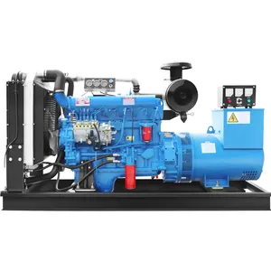 Tipo abierto 30kw 50kw 100kw 150kw Trifásico kVA Generando 250 Diesel Generando 33kw 110V Generadores Líbano Genset