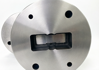 Moule d'extrusion monocavité en acier H13 de haute précision pour profilés de cadres industriels et de supports solaires, conception personnalisée, modèle Huayi 67