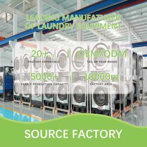 Equipo de Lavandería Comercial Suministrado de Fábrica con <span class=keywords><strong>Lavadora</strong></span> y <span class=keywords><strong>Secadora</strong></span> que Funcionan con Monedas para Hotel y Escuela - Product Image 5