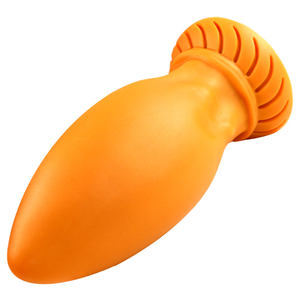 Juguete sexual anal femenino de silicona con diseño de diente de tigre, OEM, de gel de sílice dorado, de uso prolongado, juguete divertido para el placer sexual de adultos, juguete para la zona posterior. - Product Image 4
