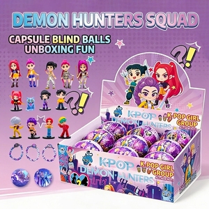 Colgante de Figura del Equipo de Cazadoras de Demonios, Huevo Sorpresa, Rumi Cazadora de Demonios, Mismo Estilo, Juguete Divertido y de Moda, Llavero, Juguete Infantil - Product Image 6