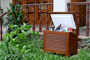 เครื่องทำความเย็นทำจากไม้หรูหราสำหรับงานปาร์ตี้กลางแจ้งผลิตในเวียดนาม - Product Image 2