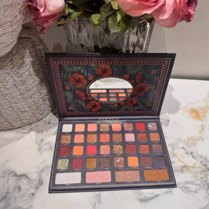 Palette de fards à paupières 36 couleurs, mat et nacré, pigments vibrants, longue tenue, waterproof, tons terreux, maquillage naturel - Product Image 3