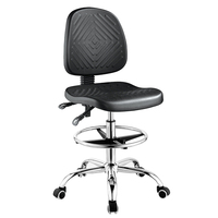 Tabouret de laboratoire ESD réglable de haute qualité tabourets de bureau de chaise antistatique