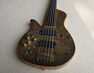 Flyoung 左手贝斯吉他 5弦电贝斯吉他 琴颈穿体式贝斯吉他 - Product Image 2