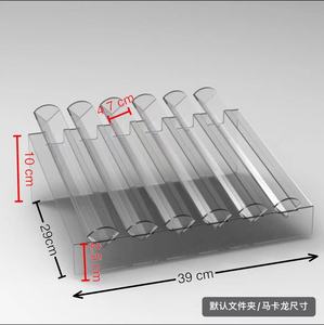 <span class=keywords><strong>Présentoir</strong></span> acrylique de <span class=keywords><strong>macaron</strong></span> de niveau du contemporain 6 pour la boulangerie de magasin <span class=keywords><strong>Présentoir</strong></span> acrylique de biscuit de cylindre - Product Image 2