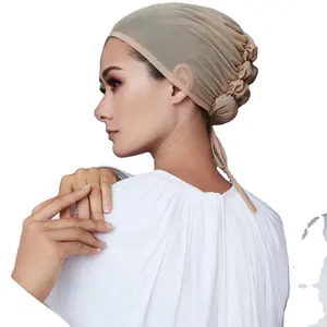 OEM Women Headbands Turban Headwrap Fashion Muslim Women Bandage Headband Hat