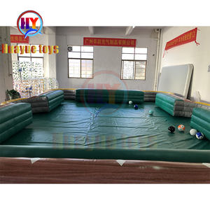 Jeux gonflables de billard de football de <span class=keywords><strong>location</strong></span> interactive extérieure drôle Table de billard gonflable d'humain pour annoncer des gonflables - Product Image 4