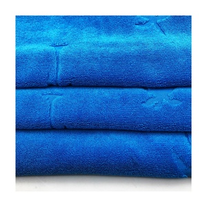 Vendita calda 390gsm 75% <span class=keywords><strong>cotone</strong></span> 25% poliestere Jacquard <span class=keywords><strong>spugna</strong></span> tessuto a maglia palma per ragazza e ragazzo giacca <span class=keywords><strong>accappatoio</strong></span> - Product Image 6