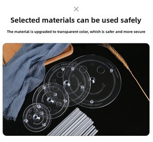 Tiges de support pour gâteaux à étages en plastique blanc de 4, 6, 8, 10, 12 pouces – Outil de construction et d'empilage pour gâteaux ronds - Product Image 5