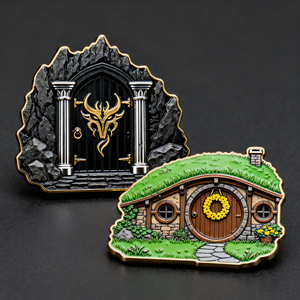 Nhà Máy Cửa Hàng Chất Lượng Cao Tùy Chỉnh Đồng Xu Vũ Trụ Phong Cách Kẽm Hợp Kim Kim Loại Brass Trống Vàng Lưu Niệm Có Ý Nghĩa Challenger Đồng Xu - Product Image 2