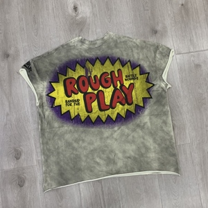 Camiseta RoughPlay Madness, Camiseta de Verano de Manga Corta, Estilo Americano Vintage - Product Image 6