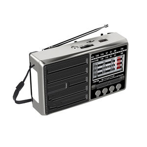 Multi Band FM AM SW Radio Portable Factory BT Speaker with <b>Flashlight</b> 1000mAh <b>Rechargeable</b> Automatic Elderly Outdoor Radio - Product Image 6