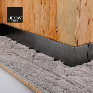Jeca ván chân Tường Gắn trên bề mặt LED góc dòng khách sạn Kim Loại ván chân tường LED ván chân tường - Product Image 3