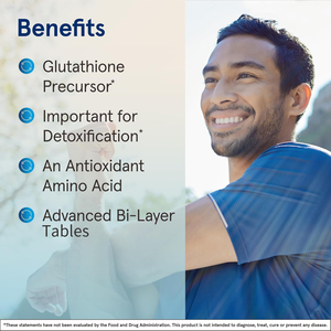 N-Acetil cisteína 600 Mg Suplemento dietético Precursor de glutatión para soporte de Salud Respiratoria Etiqueta personalizada Adultos - Product Image 3