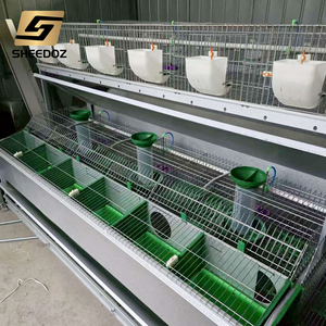 Nouvelle cage d'élevage de lapines de type H en acier galvanisé pour usage commercial et industriel agricole, longue durée de vie - Product Image 6