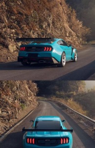 Kit de carrosserie large pour <span class=keywords><strong>Ford</strong></span> <span class=keywords><strong>Mustang</strong></span> <span class=keywords><strong>2014</strong></span> 2015 2016 2017 2018 2019 2020 2021 2022 2023 - Product Image 3