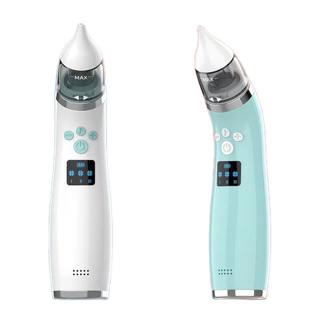 Custom Hot Sale Nasal Irrigator Electric Suction Sucker Machine Vacuum Electric Nose Cleaner Baby Nasal Aspirator