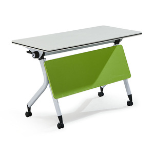 Mesa <span class=keywords><strong>de</strong></span> Actividades para el Aprendizaje en el Aula, Mesa Plegable Móvil <span class=keywords><strong>de</strong></span> 120 cm, Diseño Moderno, Material <span class=keywords><strong>de</strong></span> Madera - Product Image 6
