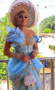 <span class=keywords><strong>Vestidos</strong></span> de Noche Aso Ebi Personalizados por el Fabricante <span class=keywords><strong>para</strong></span> Novias, Vestido de Novia Africano de Sirena <span class=keywords><strong>para</strong></span> Compromiso y <span class=keywords><strong>Boda</strong></span>, Personalizado - Product Image 2