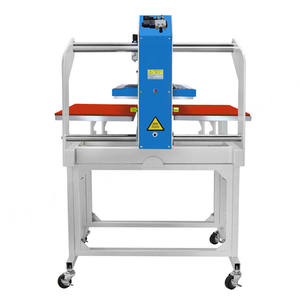 Nouvelle presse à chaud électrique pneumatique automatique à double station pour transfert de motifs sur vêtements, 40x60 40x50cm, 16x20 ouverte - Product Image 5