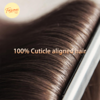 Fabrication Usine En Gros Top Qualité Pleine Cuticule Alignée Naturel Humain Non Transformé 100% Humain Brut Vierge Cheveux Nano