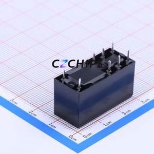 HF115F/012-2ZS4 Power Relay DIP,12.7x29mm Relay 12V 2 Changeover: 2C (DPDT-Changeover)::: 8 8A-250VAC - Product Image 2